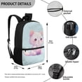 thumbnail image 5 of Yuyamidu Cute Cat Backpack for Girls Bookbag Age 4-6 Blue Book Bags for School, Primary School Bag Kids Adorable Book Bags with Side Mesh Pockets Elementary Backpacks, 5 of 6