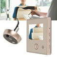 thumbnail image 4 of Visuel Intelligent, 2 Lumières Infrarouges Visionneuse de Porte Numérique Résolution 720P Détection de Mouvement PIR pour la Maison pour les Hôtels, 4 of 8