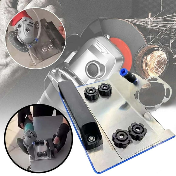 SHAGUOZHOU Angle Grinder Chamferer Stainless Steel Model 100 Angle Grinder With Base Plate Chamfer Cutting Stand Portable Tile Cutting And Templates for Doors Pole Clamps Woodworking Clamps Set
