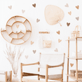 thumbnail image 3 of 144PCS Heart Bohemianstyle Boho Self-Adhesive Wall Stickers Heart-Shaped Decorative Stickers, 3 of 5