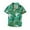 hwj# Mint Green774, variant on Kids Toddler Boys Summer Blouses Floral Print Short Sleeve Button Down Shirts Casual T Shirt Top For Beach Holiday Fashionable Lightweight Hawaiian Soft Dress Top,12-18 Months