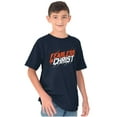 thumbnail image 5 of Christian Fearless in Christ Jesus Crewneck T Shirts Boy Girl Teen Brisco Brands M, 5 of 6