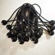 thumbnail image 5 of Paquete de 20 bolas elásticas, cuerdas elásticas de lona de 20cm de alta resistencia, cuerdas elásticas de lona negras, correa de amarre resistente a la intemperie, 5 of 5