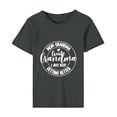 thumbnail image 5 of LYXSSBYX Mama Shirts for Women Short Sleeve Women's Letter Printed Short Sleeved Casual Loose Top Short Sleeved Round Neck Top/shirt, 5 of 6