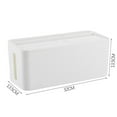 thumbnail image 3 of Huayishang Storage Box New Popular Multifunctional Convenient Home Power Socket Storage Box 1Pc, Kitchen Essentials Clearance Sale White, 3 of 6