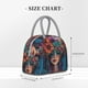 thumbnail image 2 of Balery Bohemian Colorful Flower Woman Bolsa de Almuerzo para Mujeres, Caja de Almuerzo, Bolsa de Almuerzo Pequeña Impermeable, Tote de Almuerzo Reutilizable con Gran Capacidad, 2 of 6