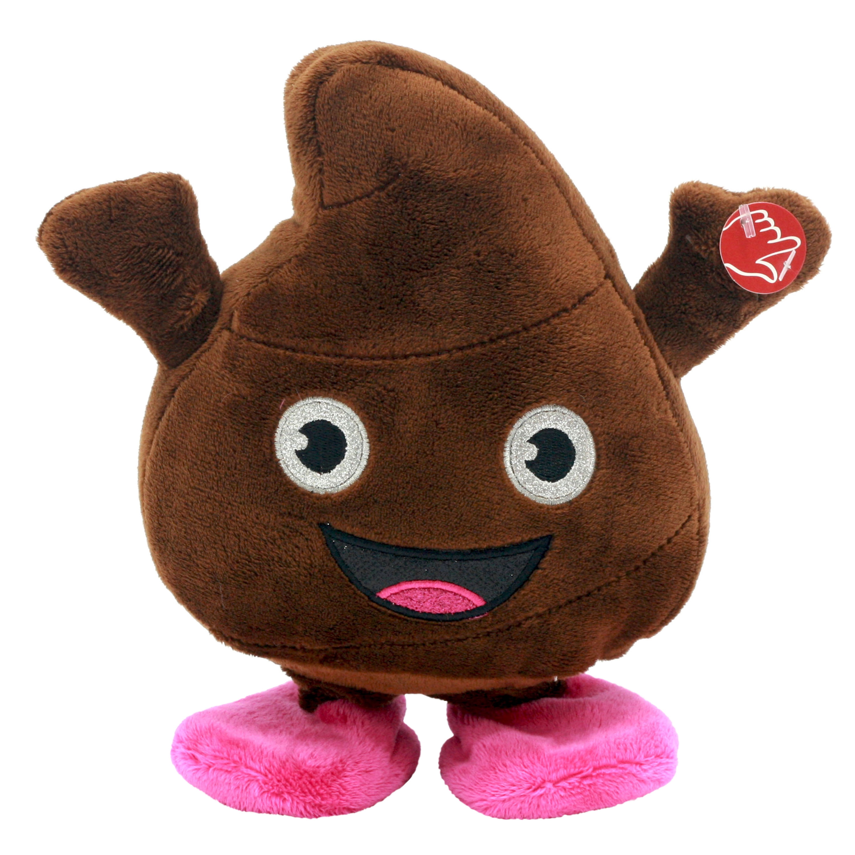 Chocolate scented singing and walking poop 8" valentine plush Gift