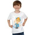 thumbnail image 2 of Blippi Kids Short Sleeve T-Shirt White Sizes 2T-8, 2 of 3