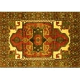 thumbnail image 1 of Ahgly Company Indoor Rectangle Persian Yellow Traditional Area Rugs, 5' x 8', 1 of 4