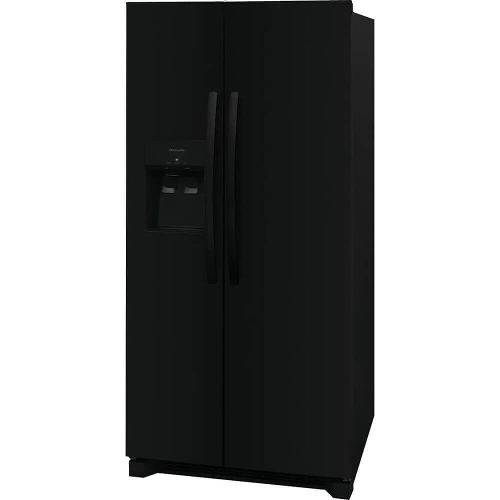 Frigidaire FRSS2323AB 22 Cu. Ft. Black Side-By-Side Refrigerator