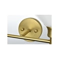 thumbnail image 6 of Living District Gene 2 Light Satin Gold And Frosted White Glass Wall Sconce, 6 of 9