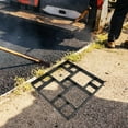 thumbnail image 1 of WRITWAA Reusable Black Hollowed Concrete Mold for Garden Pathway Step Stone Making, 1 of 8