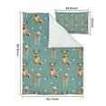 thumbnail image 5 of Chihuahua and Footprints Duvet Cover and Pillowcase Set for Single Bedding, Bedroom Accessories for Kids Teens, 5 of 5