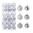 thumbnail image 3 of Hwkond Christmas Tree Decorations Indoor 72PCS Christmas Tree Ball Bauble Hanging Home Party Ornament Decor 4CM, 3 of 7
