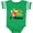 Football Green and White, variant on Inktastic I Love Planes Cute Airplane Boys or Girls Baby Bodysuit