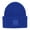 Cobalt Blue, variant on C.C Unisex Winter Thick Knit Plain Cuff Skull Cap Beanie Hat, Light Melange Grey