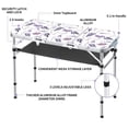 thumbnail image 4 of Mesa de camping plegable Yriuat 91 x 41 cm de altura ajustable, 4 of 6