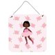 thumbnail image 1 of "Treasures Ballerina African American Short H Metal Print, 6"" H x 6"" W, Multicolor" Caroline's Treasures BB5190DS66, 1 of 1