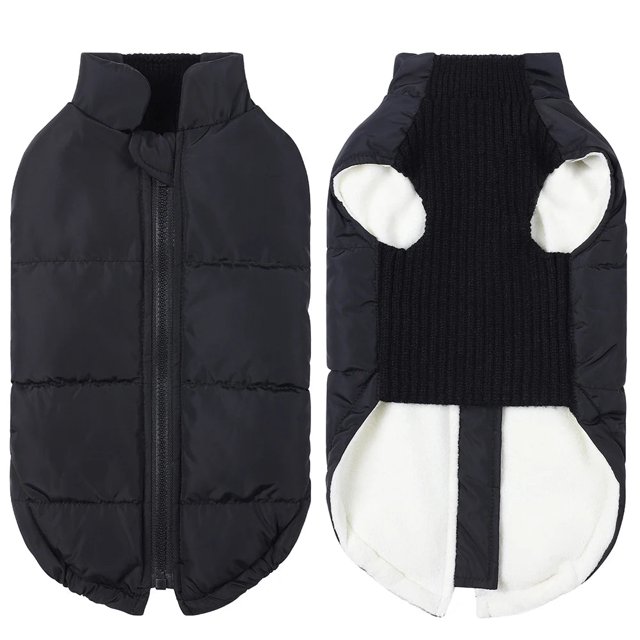 Winter Dog Clothes For Small Dog Warm Pet Dog Coat Jacket Windproof Padded Clothes Puppy Outfit Vest Yorkie Chihuahua Clothing ShopWise Round