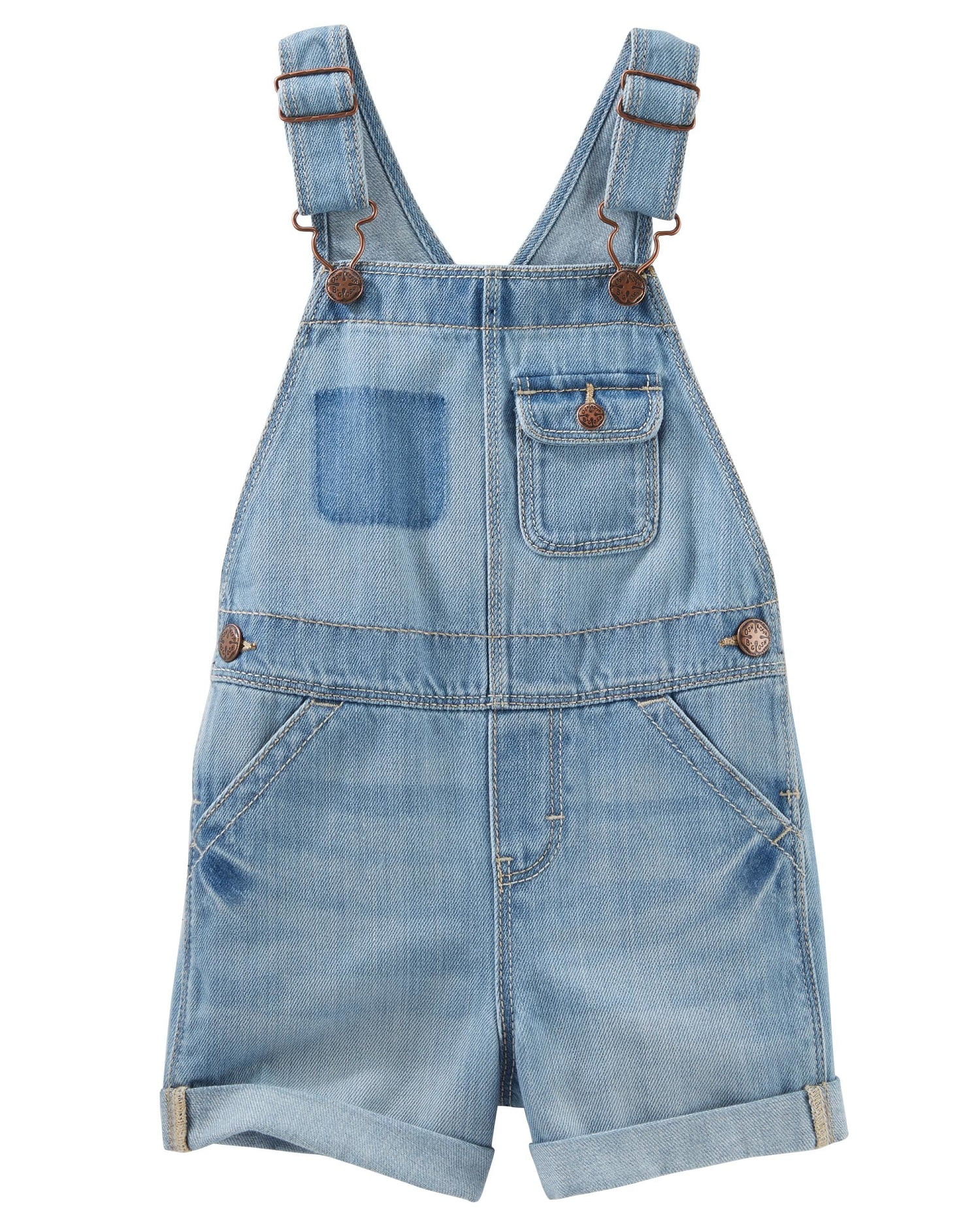 denim shortalls