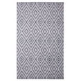 thumbnail image 1 of Furnish My Place Indoor Diamond Geometric Rug with Jute Backing - 7 ft. 8 in. x 11 ft., Light Grey1, Moroccan, Area Rug for Living Room, Bedroom, Hallway, 1 of 6