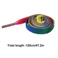 thumbnail image 2 of TAILTOSS 4Pcs Color Shoe Laces For Trainers Decorative Durable Elastic 120x0.8Cm, 2 of 8