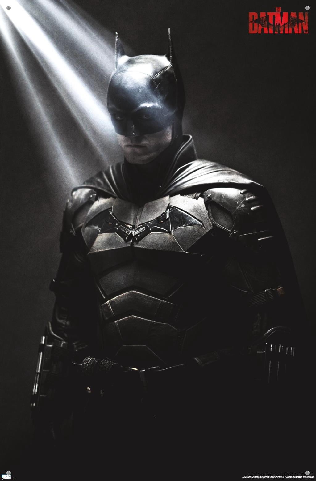 DC Comics Movie The Batman - The Batman Wall Poster with Pushpins, 22.375" x 34"