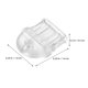thumbnail image 2 of OUNONA 12Ud Tapón Protector De Tipo C Transparente Polvo Y Suciedad, 2 of 8
