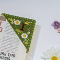 thumbnail image 1 of MesaSe Hand Embroidered Corner Bookmark  Hand Stitched Felt Corner Letter Bookmark  Felt Triangle Bookmark  Cute Flower Letter Embroidery Bookmarks For Book Lovers (summer) ZZZ, 1 of 7