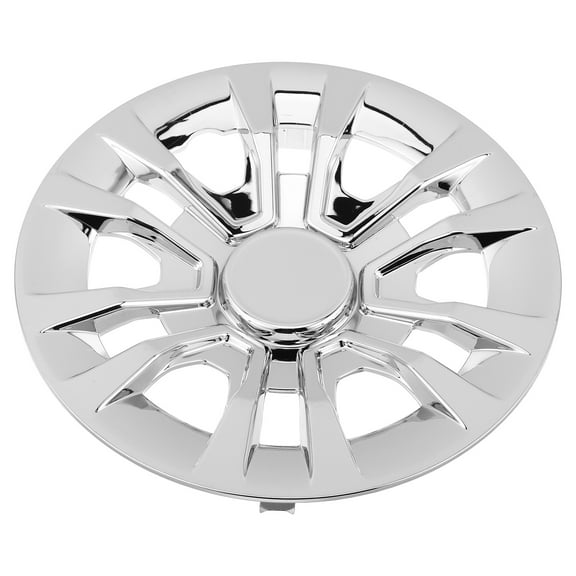 COMPUKAS golf cart tire hubs Plastic Chrome Silver Wear Resistant 1Pcs for Recreational Area