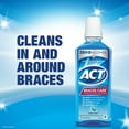ACT Braces Care Anticavity Mouthwash (18 Oz, Clean Mint)