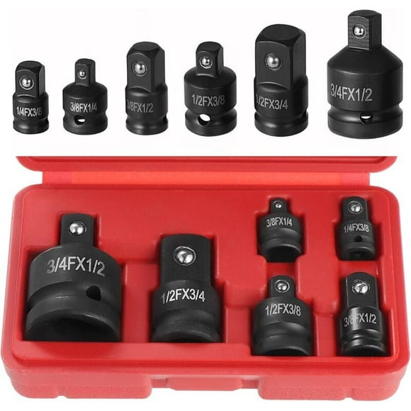 Pcs Socket Adapter Set, Impact Socket Converter Adapters, Socket Wrench Adapters Reducers, Socket Adapter, Reducing Adapters