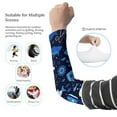 thumbnail image 3 of Marine Animals Cooling Arm Sleeves Cover Summer Sun Protection Arm Sleeves For Men Women Baseball Cycling Golf Running, 3 of 5