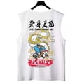 thumbnail image 3 of Nueva camiseta sin mangas con estampado retro japonés de dibujos animados para hombre, ropa de calle de hip hop, chaleco de moda Harajuku, camisetas sin mangas Y2K de gran tamaño, 3 of 5