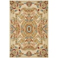 thumbnail image 5 of SAFAVIEH Savonnerie Alene Floral Wool Runner Rug, Sage/Beige, 2'6" x 8', 5 of 10