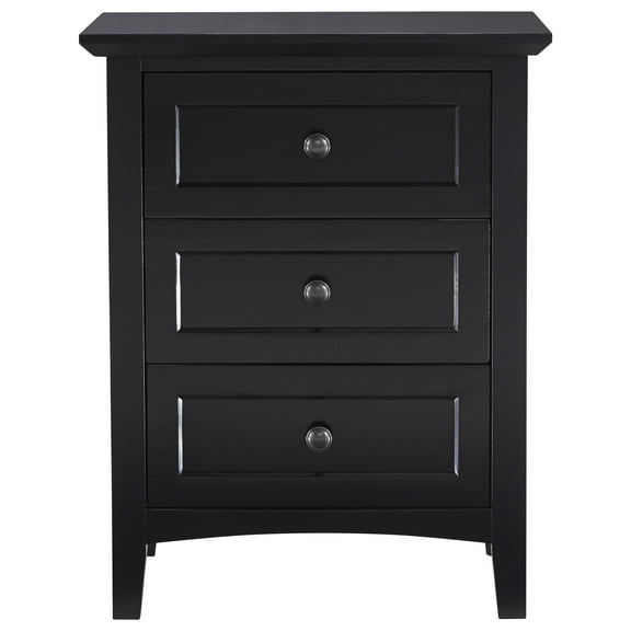 Pantego Shaker Nightstand in Black Mahogany