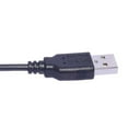 thumbnail image 4 of ZPAQI Black USB A Male to USB Male Cable Power Supply Copper Wire 100cm/39.37in, 4 of 9