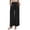 r-144Black26, variant on Nafuu Ladies Casual Pants Solid Color 2026 New Elasticated High Waist Loose Solid Color Wide Leg Trendy Vacation Slacks
