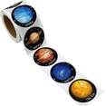 thumbnail image 1 of 500 Pcs Solar System Stickers Cute Planet Label Diy Stickers For School Craft Party Gift Stickers, 1 of 5