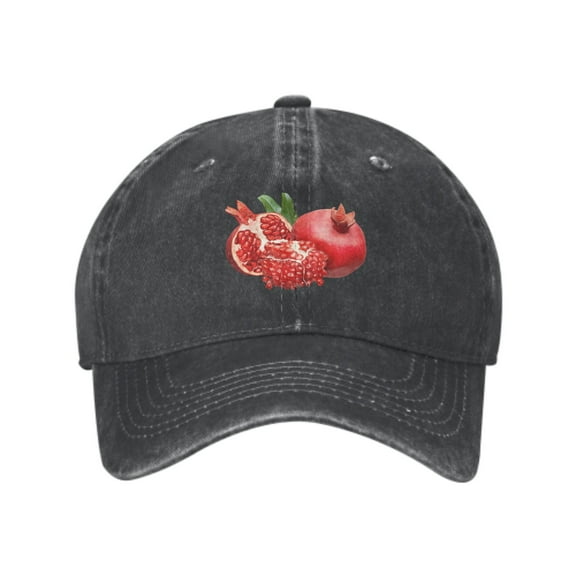 Pomegranate Baseball Caps for Men Women Adjustable Casual Trucker Hats for Fishing Outdoor Activities Fashion Hats