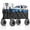 Light Blue, variant on Beach Wagon with Heavy-Duty 10" Air Tires - All Terrain Folding Card with Big Wheels for Sand and Gravel - 300 LB. Capacity (Blue)
