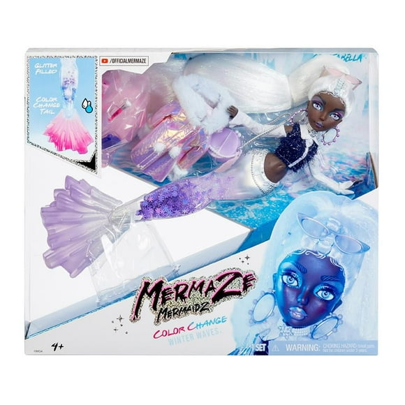 Mermaze Mermaidz™ Winter Waves Crystabella™ Mermaid Fashion Doll