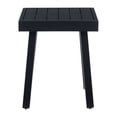 thumbnail image 3 of Afuera Living Modern Metal Outdoor Side Table in Black Finish, 3 of 21