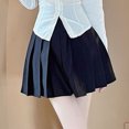thumbnail image 2 of Japan Korean Jk Uniforms Pure Desire White Women Shirt Blouse Spring Autumn College Slim Fit Spicy Girl Long Sleeved Bottom Top, 2 of 5