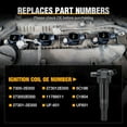 thumbnail image 7 of Nilight 4Pcs Ignition Coils Fit UF651 for Hyundai KIA 2011 - 2020 Tucson Elantra Soul FORTE 1.8 2.0L OE# 5C1861 C1804 1788511 273002E000, 7 of 7