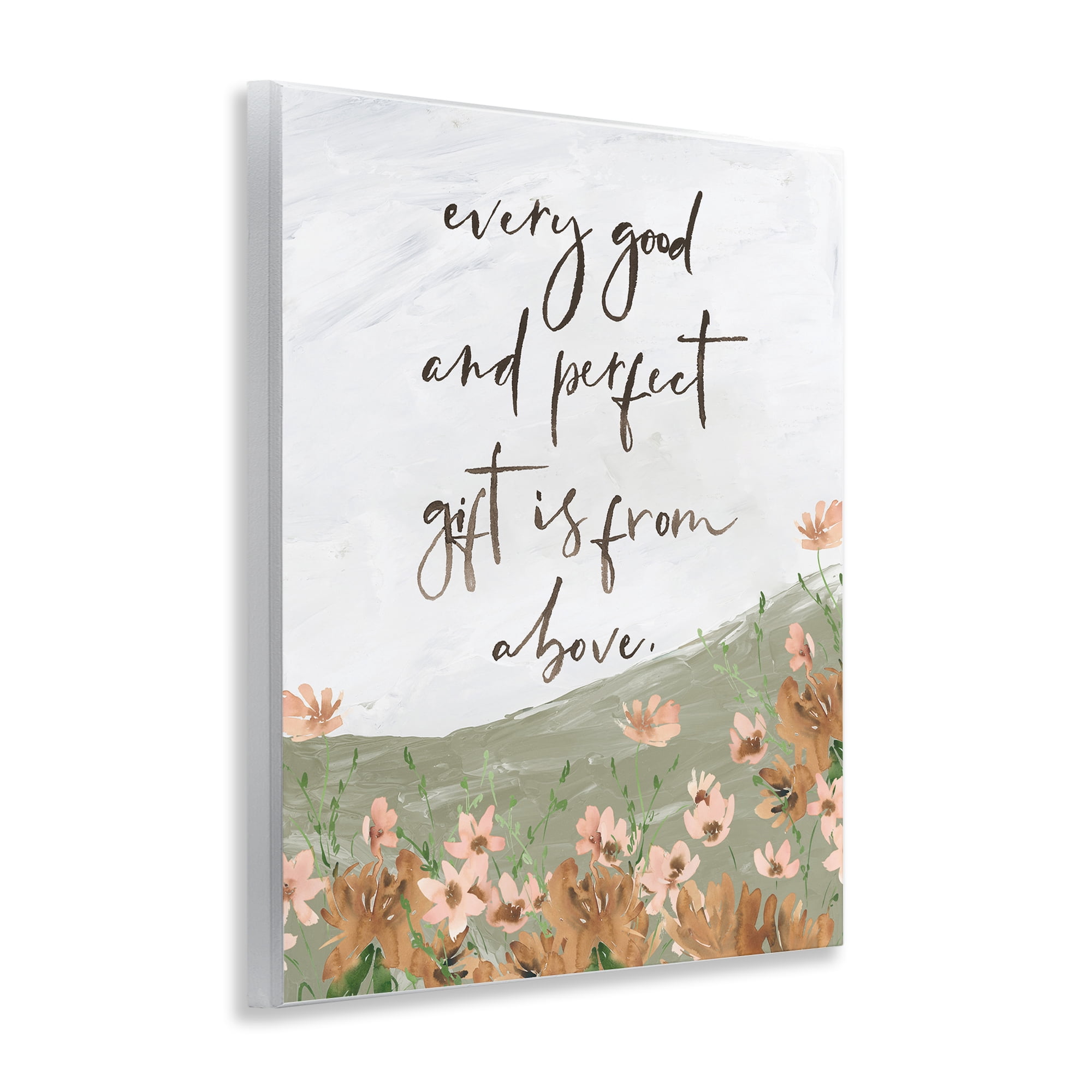 Stupell Industries Gifts From Above Religious Painting Unframed Art Print Wall Art, 11 x 14