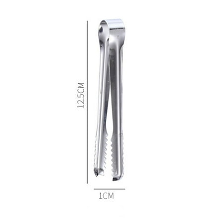 

GZJCKJY Tableware Ice Tongs Stainless Steel Ice Tongs Candy Tongs For Wedding Party Bar Buffet