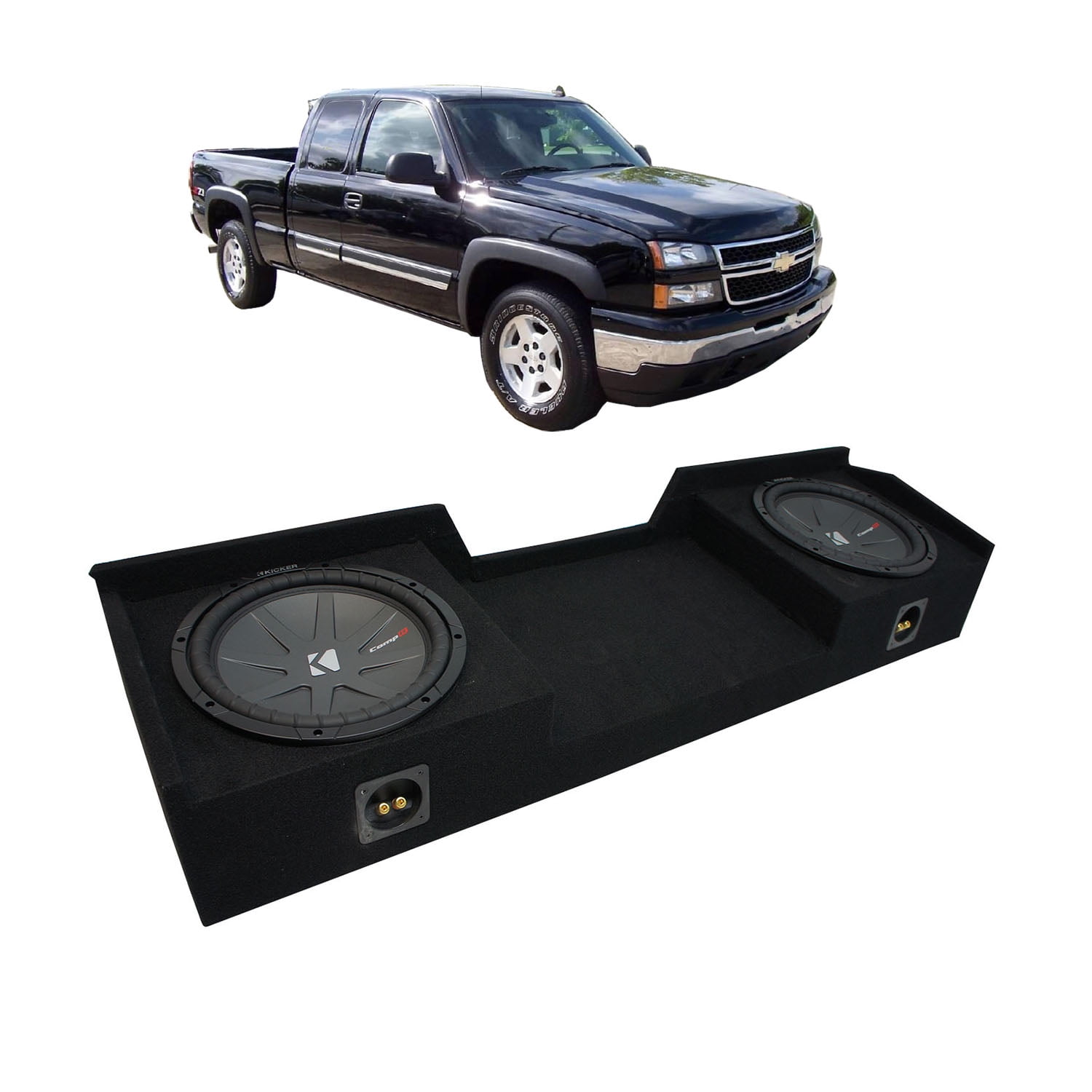 kicker comp r 12 truck box