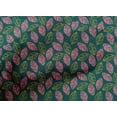 thumbnail image 4 of oneOone Tissu Popeline de Coton Feuilles Imprimé Bloc Tissu BTY 56 Pouces de Large, 4 of 4