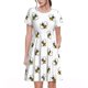 thumbnail image 1 of Disketp Bee para Vestido de Manga Corta para Mujeres, Vestidos de Verano para Mujeres, Casual y Holgado para la Playa, 1 of 6